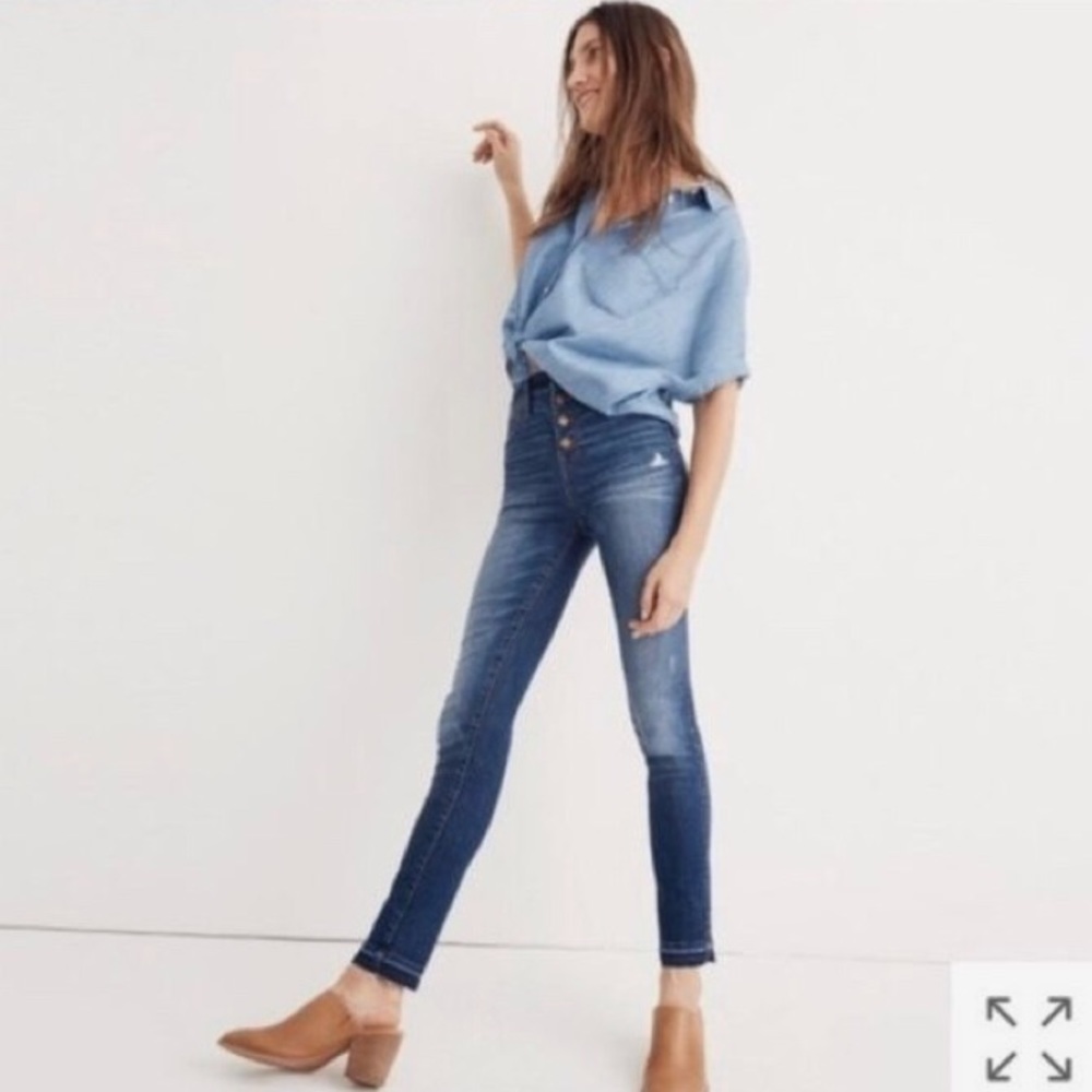 Madewell 10” rise denim sz 23